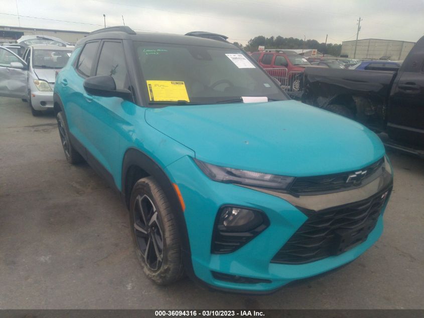 2022 CHEVROLET TRAILBLAZER RS - KL79MTSL5NB067254