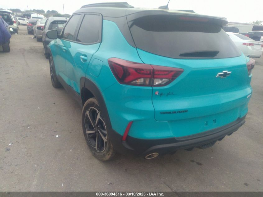 2022 CHEVROLET TRAILBLAZER RS - KL79MTSL5NB067254