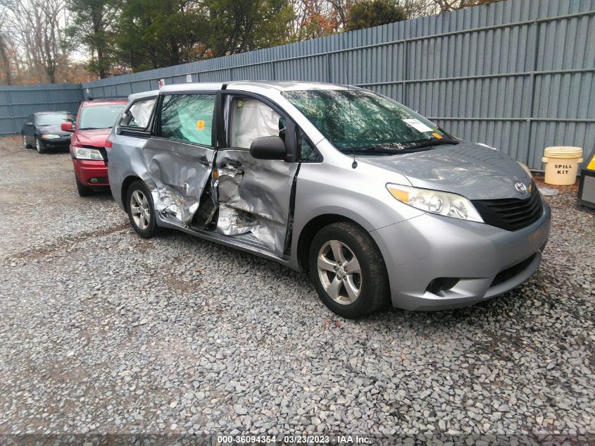 2013 TOYOTA SIENNA - 5TDZKLDC4DS295310