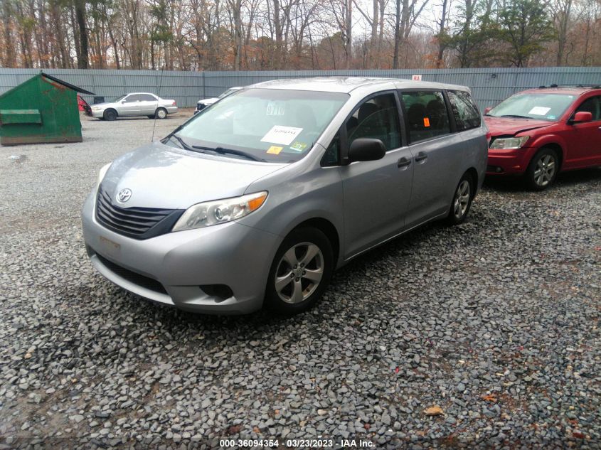 2013 TOYOTA SIENNA - 5TDZKLDC4DS295310