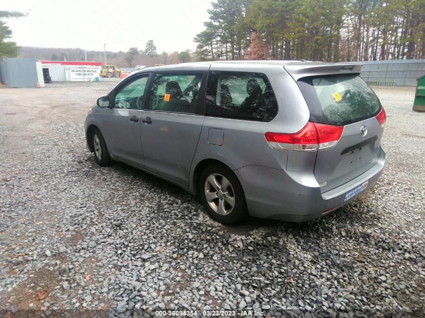 2013 TOYOTA SIENNA - 5TDZKLDC4DS295310