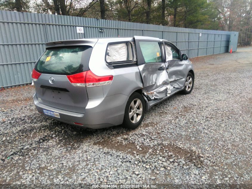 2013 TOYOTA SIENNA - 5TDZKLDC4DS295310