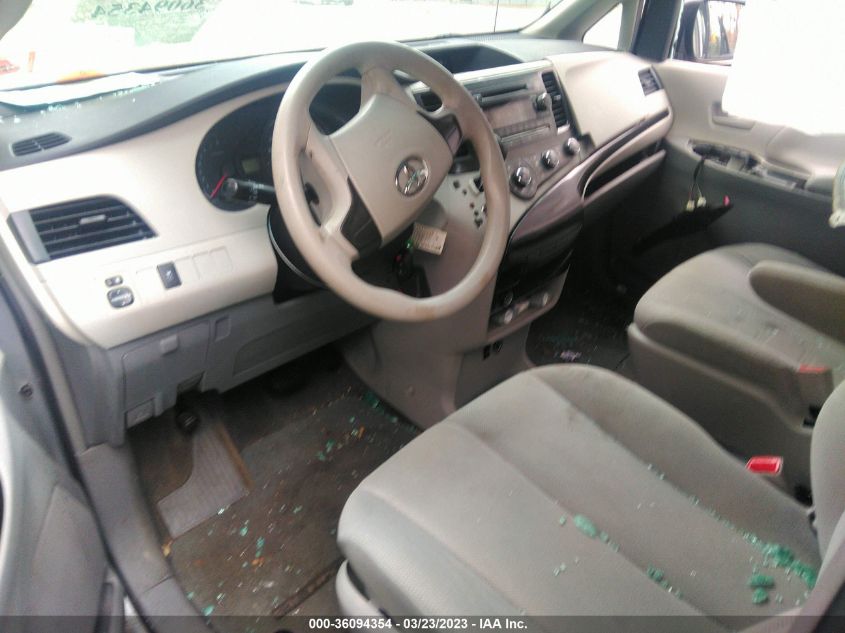 2013 TOYOTA SIENNA - 5TDZKLDC4DS295310