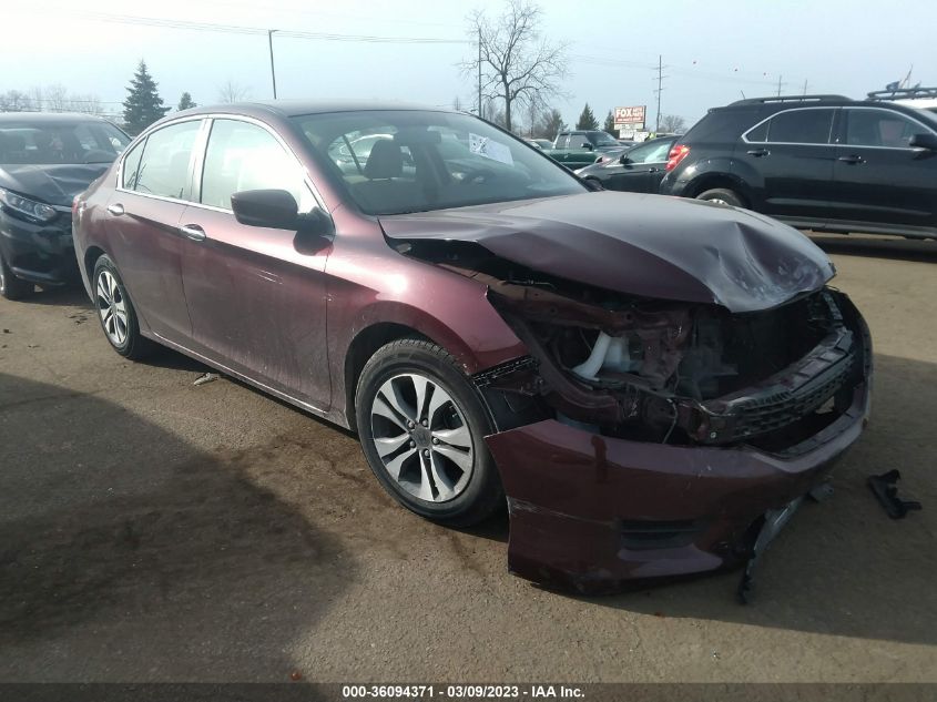 2013 HONDA ACCORD SDN LX - 1HGCR2F31DA137661
