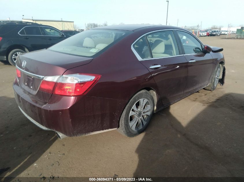 2013 HONDA ACCORD SDN LX - 1HGCR2F31DA137661