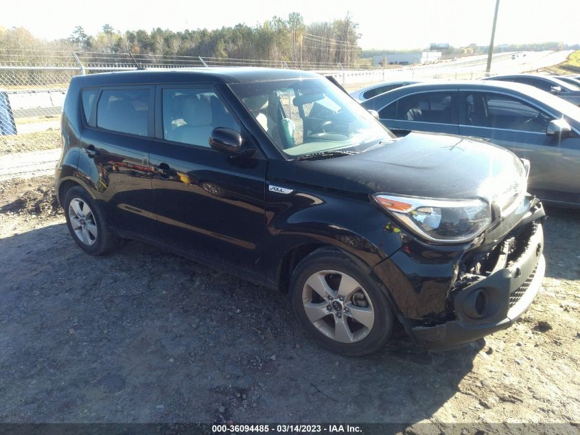 2019 KIA SOUL BASE - KNDJN2A28K7919465