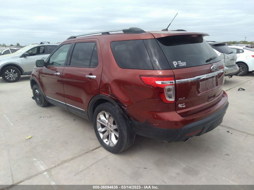 2014 FORD EXPLORER XLT - 1FM5K8D83EGA48987