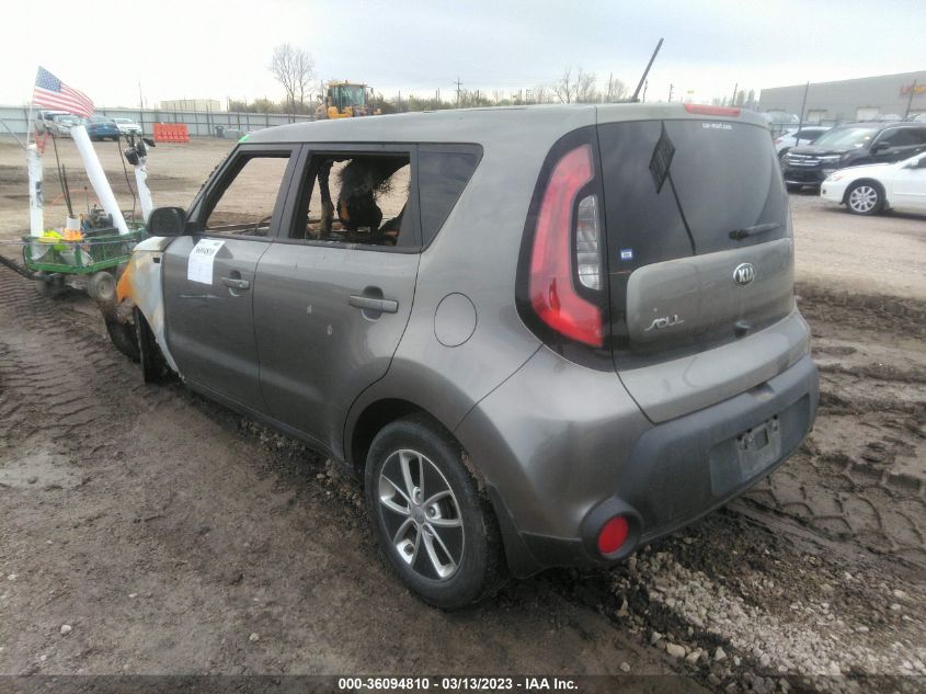 2015 KIA SOUL BASE - KNDJN2A27F7148048