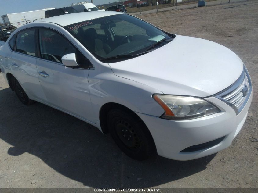 2015 NISSAN SENTRA S - 3N1AB7AP7FY282240