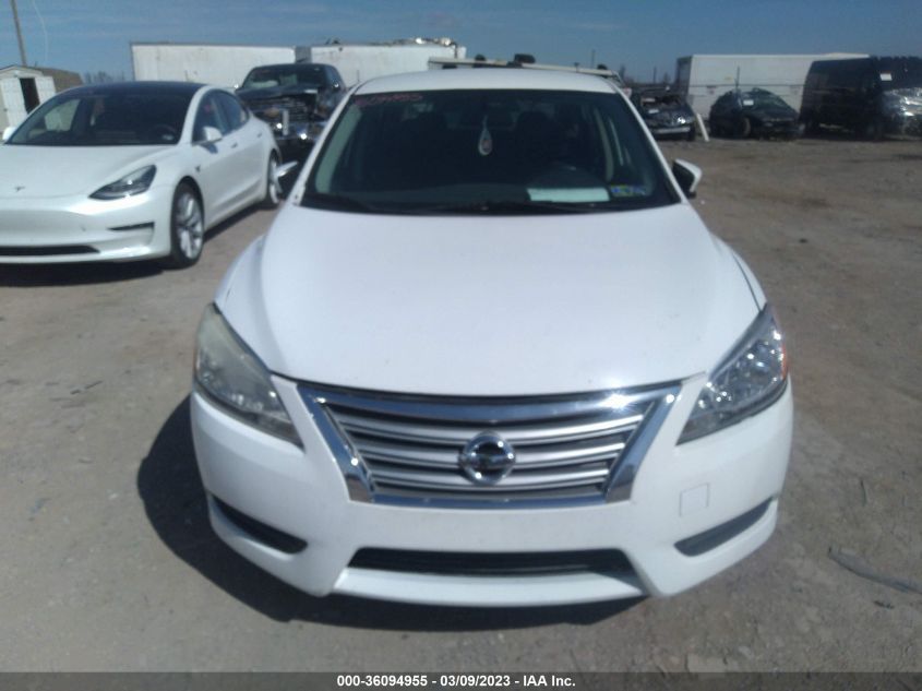 2015 NISSAN SENTRA S - 3N1AB7AP7FY282240