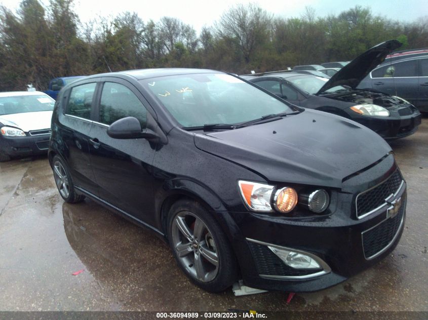 2013 CHEVROLET SONIC RS - 1G1JG6SB7D4216405