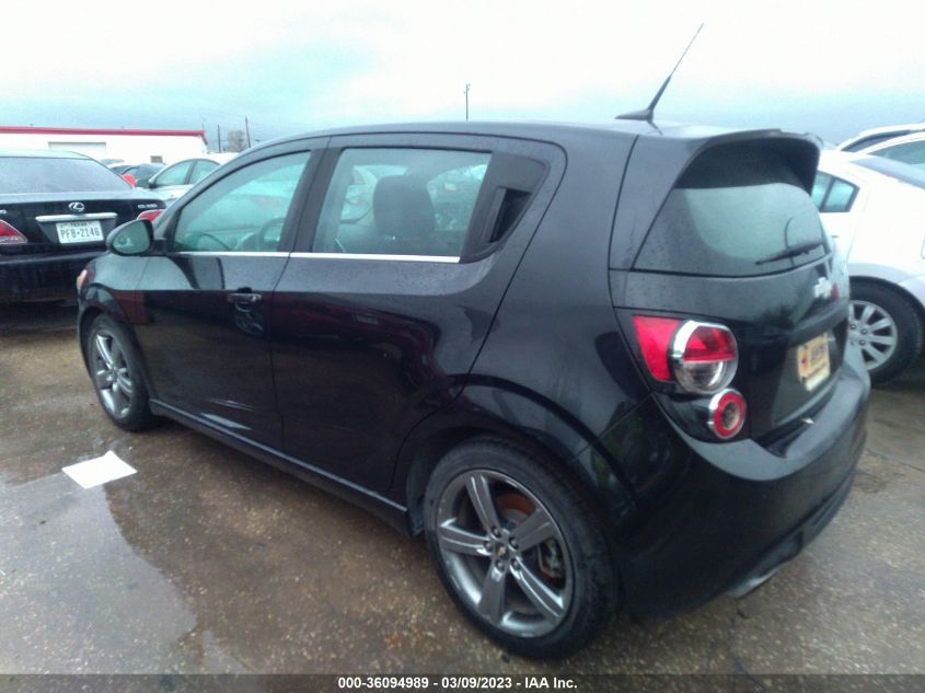 2013 CHEVROLET SONIC RS - 1G1JG6SB7D4216405
