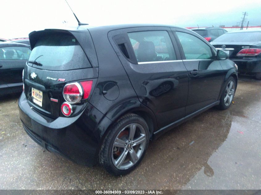 2013 CHEVROLET SONIC RS - 1G1JG6SB7D4216405