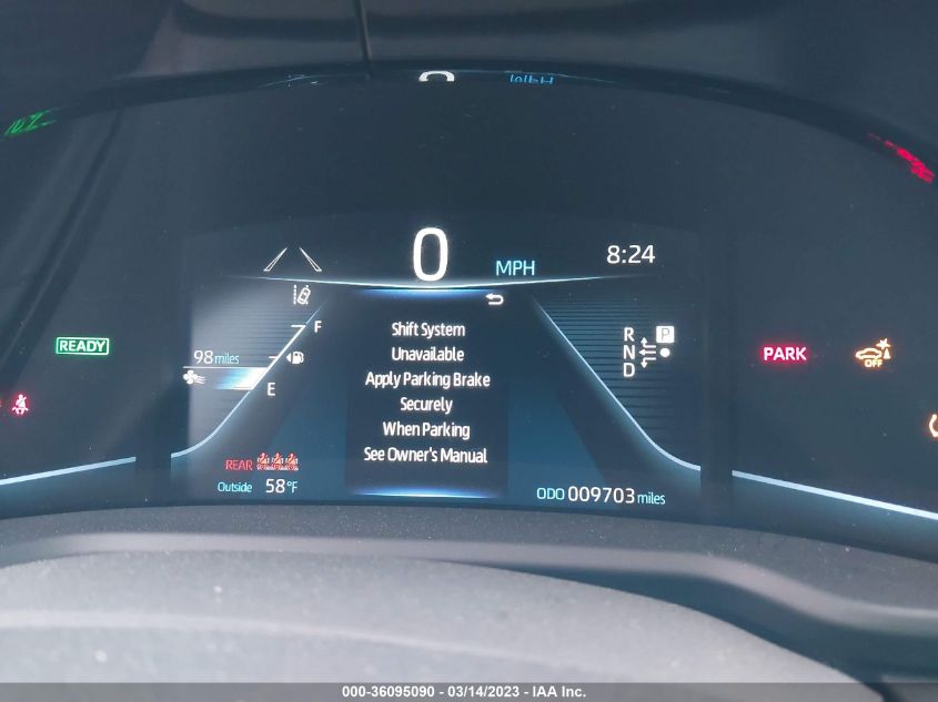 2021 TOYOTA MIRAI XLE JTDAAAAA7MA001564