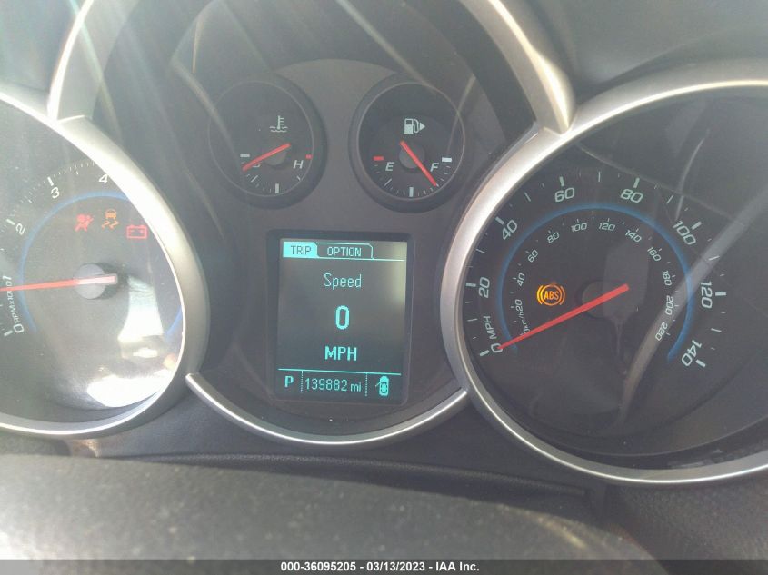 2013 CHEVROLET CRUZE 1LT - 1G1PC5SB0D7131243
