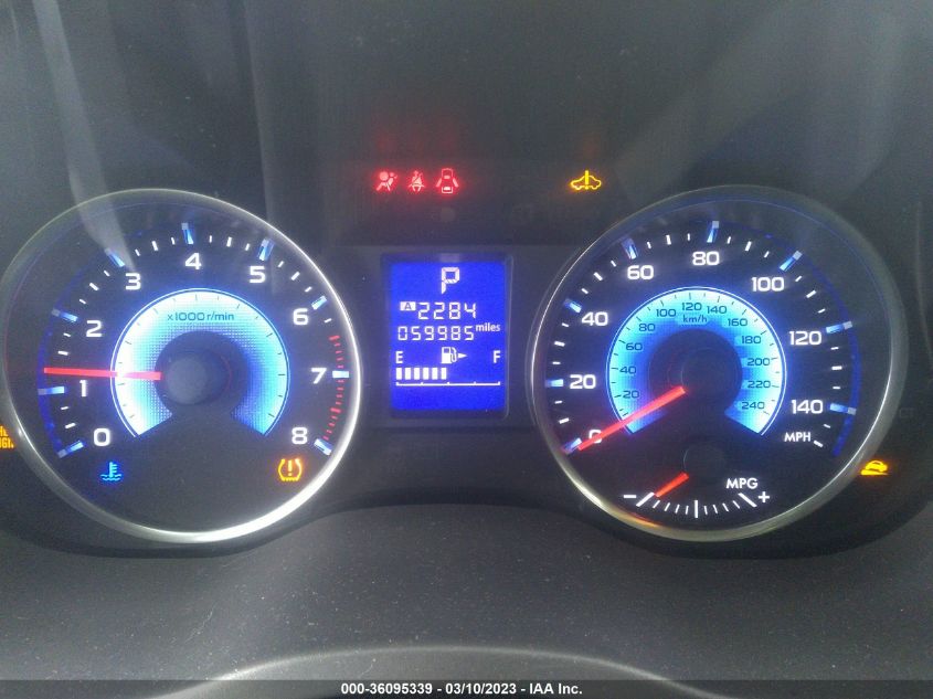 2014 SUBARU XV CROSSTREK HYBRID JF2GPBCC3EH345545