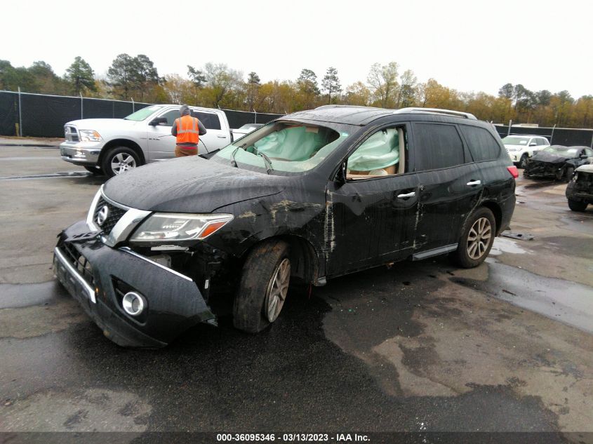 2015 NISSAN PATHFINDER S/SV/PLATINUM/SL - 5N1AR2MN3FC619058