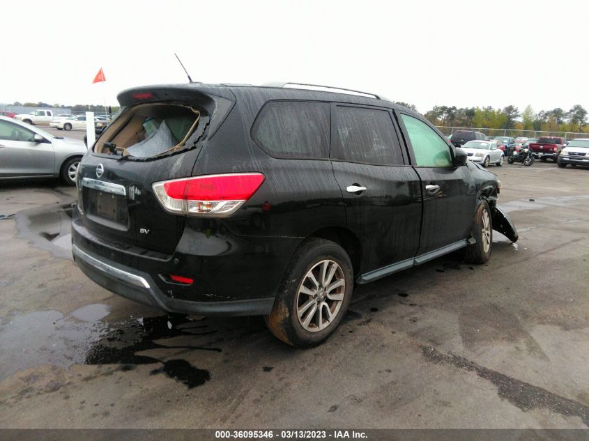 2015 NISSAN PATHFINDER S/SV/PLATINUM/SL - 5N1AR2MN3FC619058