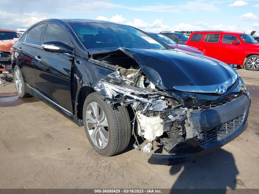 2014 HYUNDAI SONATA HYBRID LIMITED - KMHEC4A49EA106854