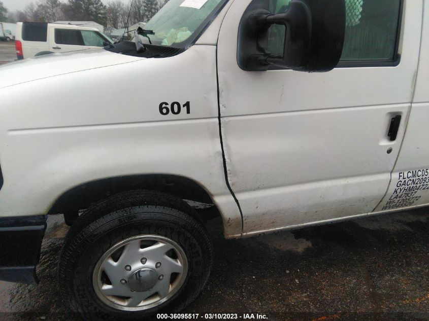 2014 FORD ECONOLINE CARGO VAN COMMERCIAL/RECREATIONAL 1FTNE1EW6EDA06170
