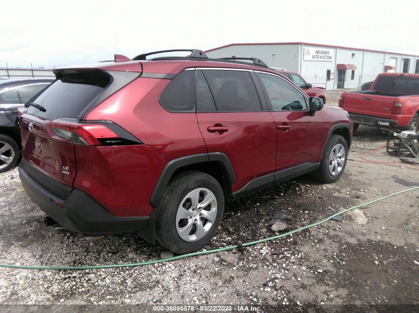 2019 TOYOTA RAV4 LE - 2T3F1RFV2KW041971