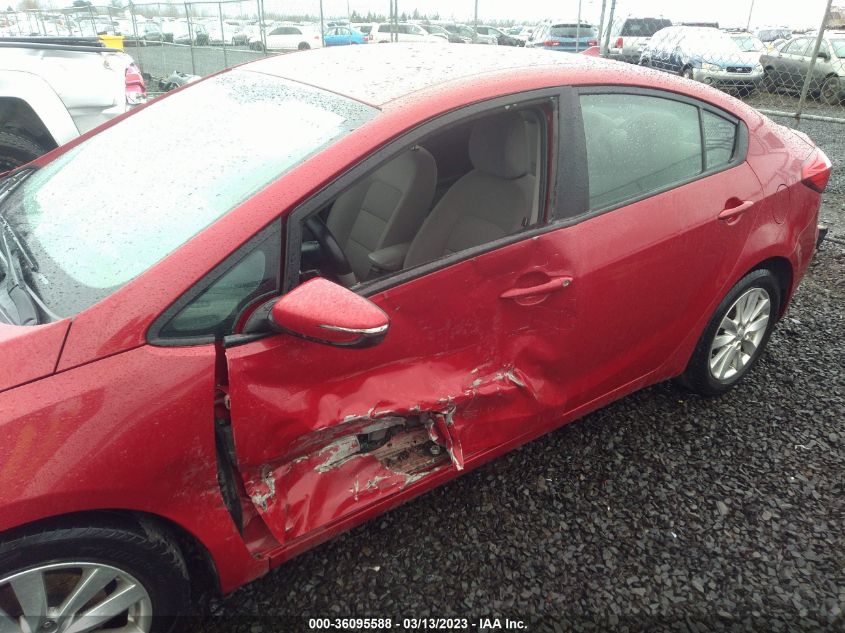 2016 KIA FORTE LX - KNAFX4A6XG5590153