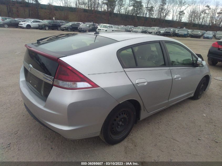 2013 HONDA INSIGHT LX - JHMZE2H50DS004482
