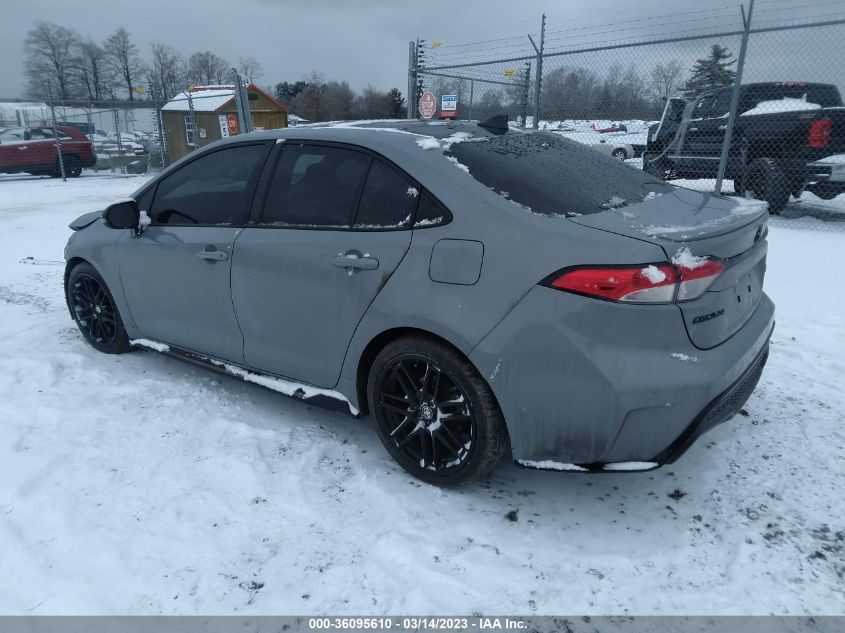 2021 TOYOTA COROLLA SE/NIGHTSHADE/APEX SE - 5YFS4MCE9MP092748