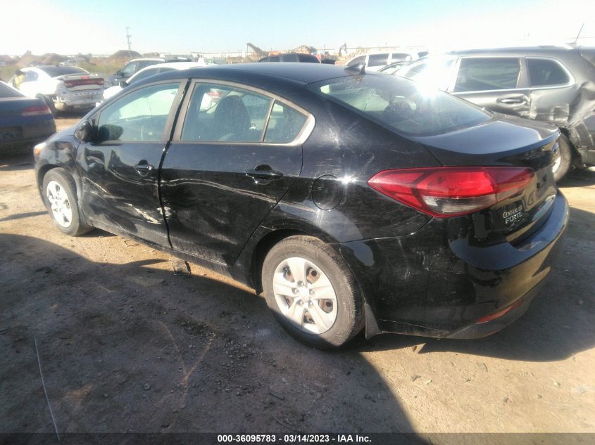2017 KIA FORTE LX - 3KPFK4A7XHE031170