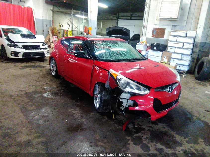 2014 HYUNDAI VELOSTER - KMHTC6AD5EU188616