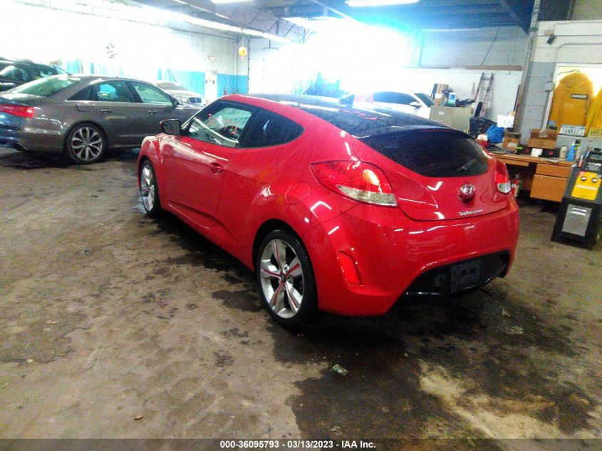 2014 HYUNDAI VELOSTER - KMHTC6AD5EU188616