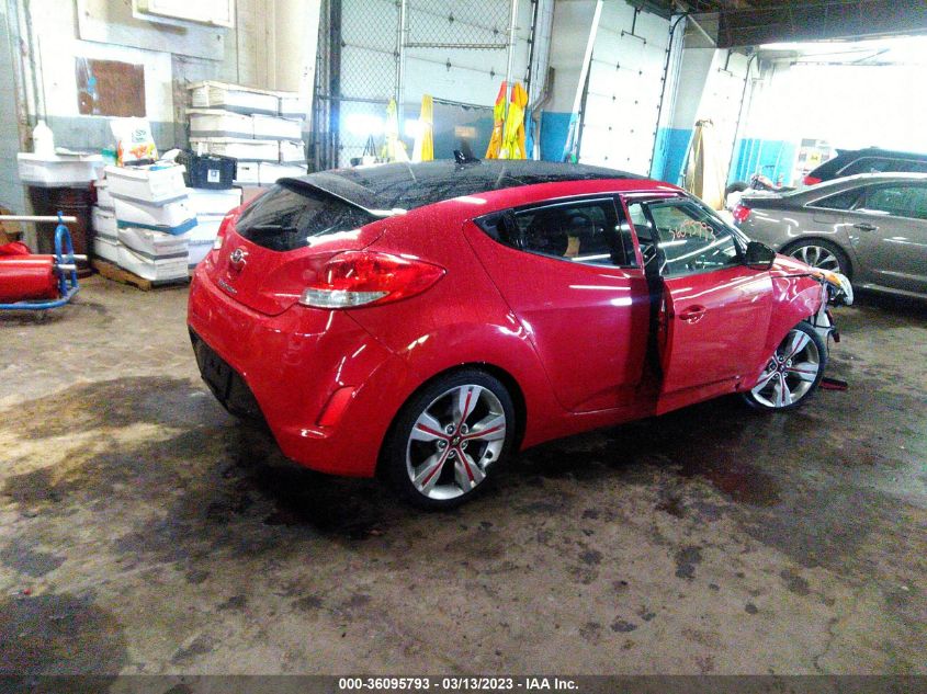 2014 HYUNDAI VELOSTER - KMHTC6AD5EU188616