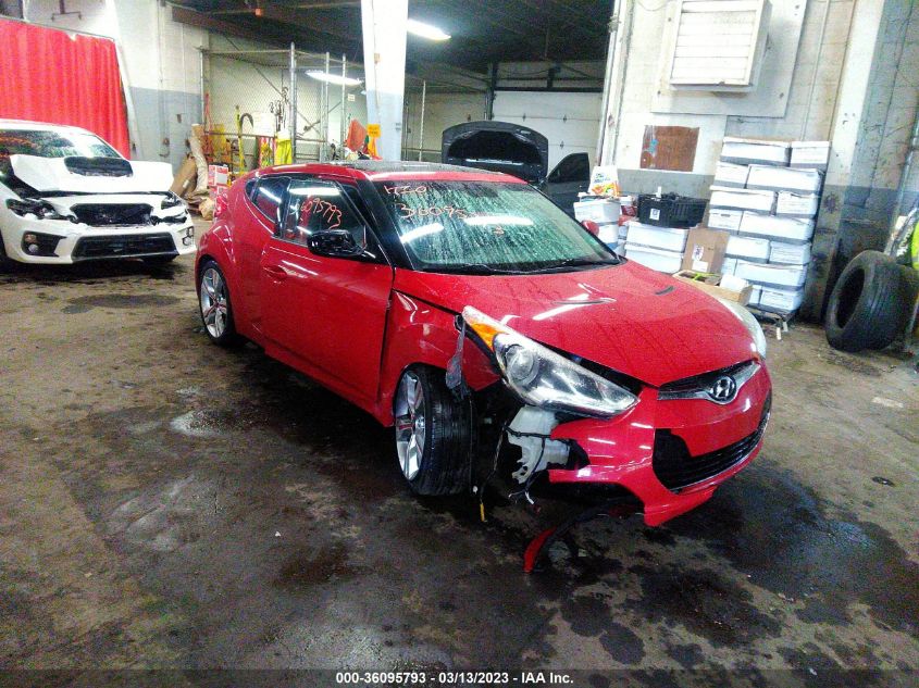 2014 HYUNDAI VELOSTER - KMHTC6AD5EU188616