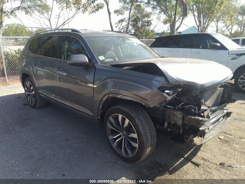 2021 VOLKSWAGEN ATLAS 3.6L V6 SEL PREMIUM - 1V2FR2CA6MC606017