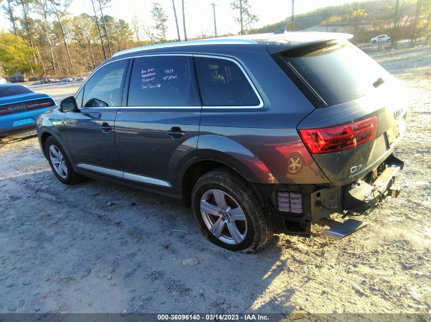 2019 AUDI Q7 PREMIUM PLUS - WA1LHAF76KD033462