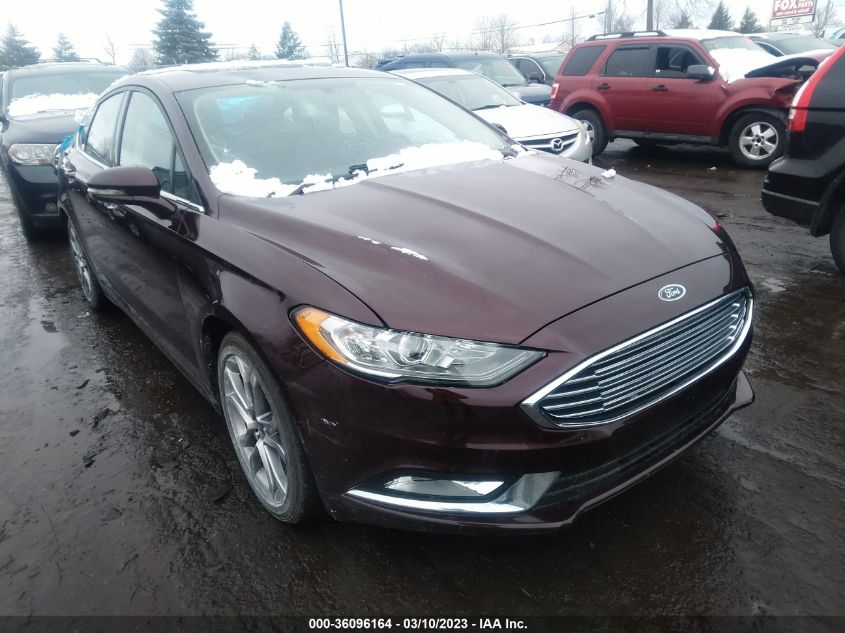 2017 FORD FUSION SE - 3FA6P0H78HR170745