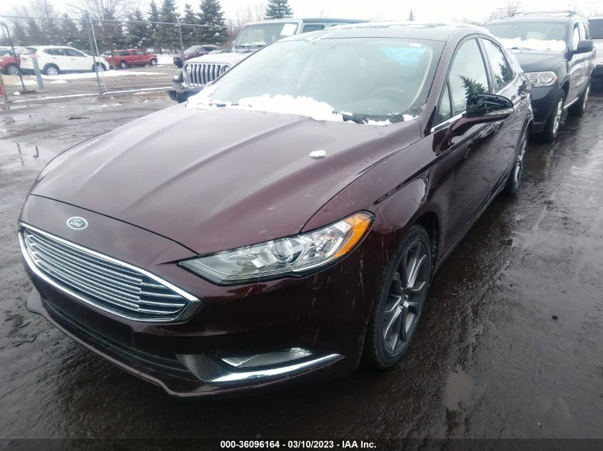 2017 FORD FUSION SE - 3FA6P0H78HR170745
