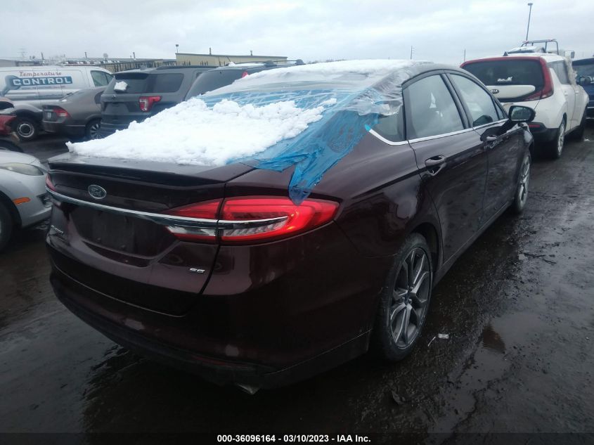 2017 FORD FUSION SE - 3FA6P0H78HR170745