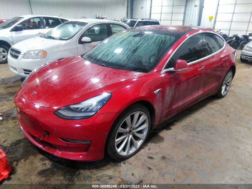 2018 TESLA MODEL 3 LONG RANGE - 5YJ3E1EB2JF111974