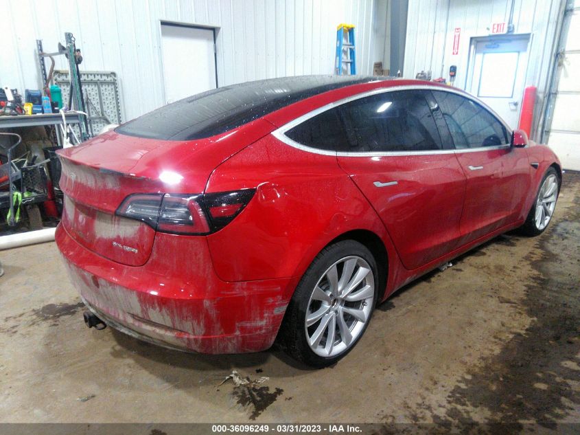 2018 TESLA MODEL 3 LONG RANGE - 5YJ3E1EB2JF111974