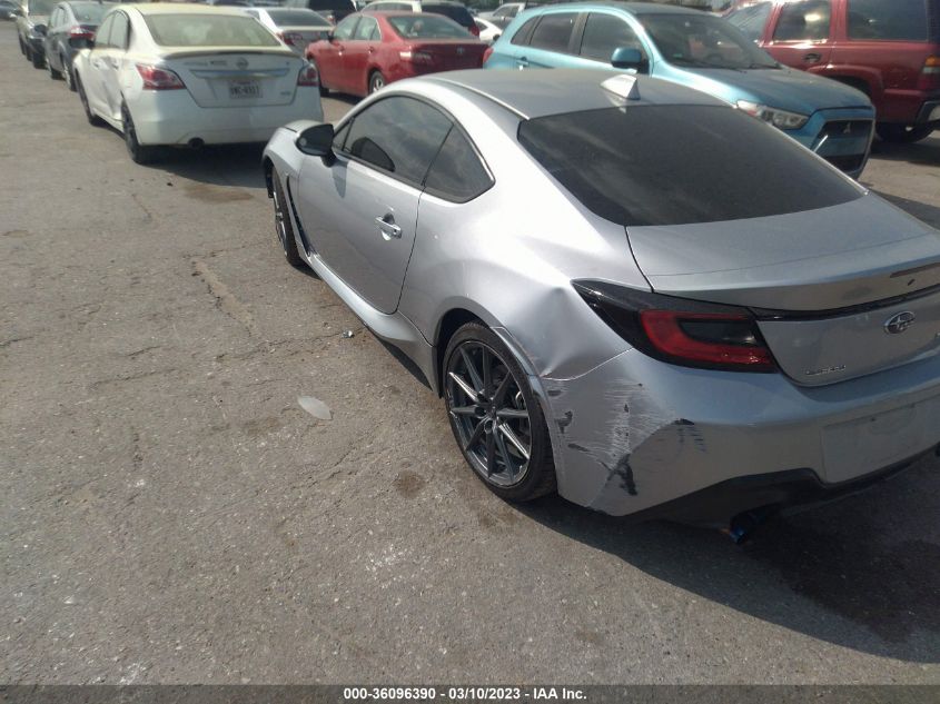 2022 SUBARU BRZ LIMITED JF1ZDBE15N9703675
