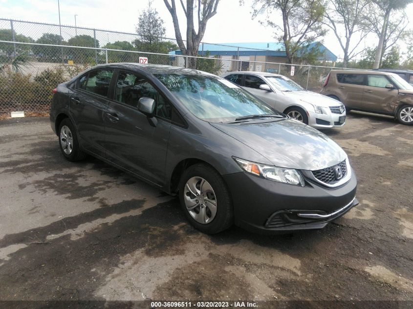 2013 HONDA CIVIC LX - 19XFB2E5XDE064502