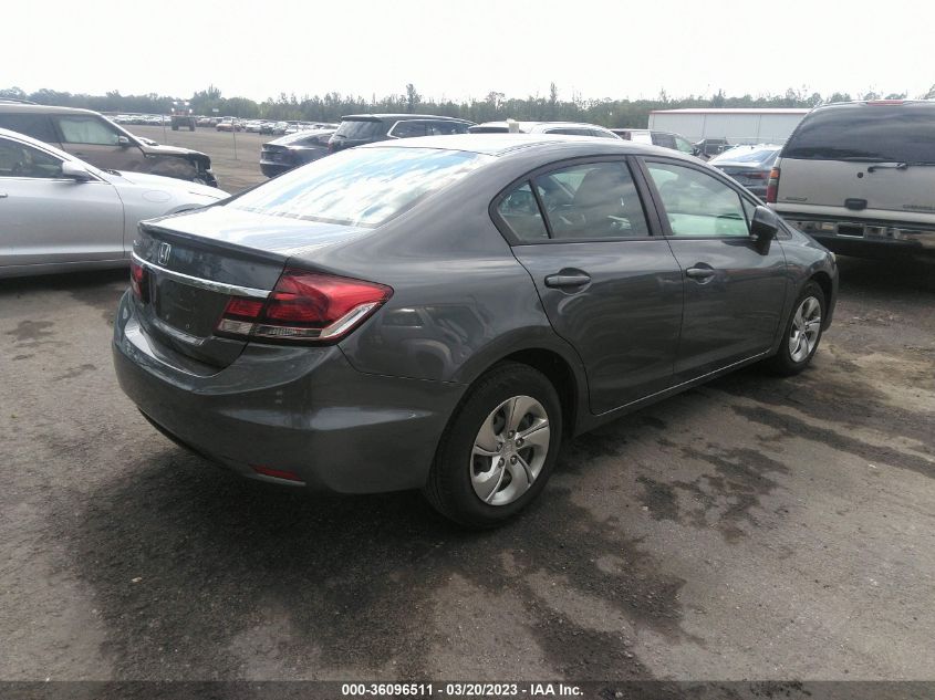 2013 HONDA CIVIC LX - 19XFB2E5XDE064502