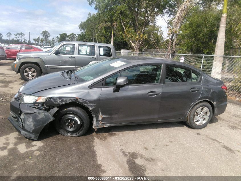 2013 HONDA CIVIC LX - 19XFB2E5XDE064502