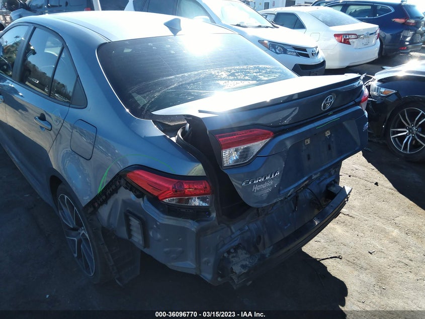 VIN 5YFM4MCE4MP068737 2021 TOYOTA COROLLA SE/APEX SE
