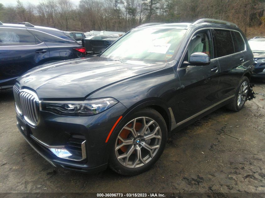 2021 BMW X7 XDRIVE40I - 5UXCW2C07M9H27528