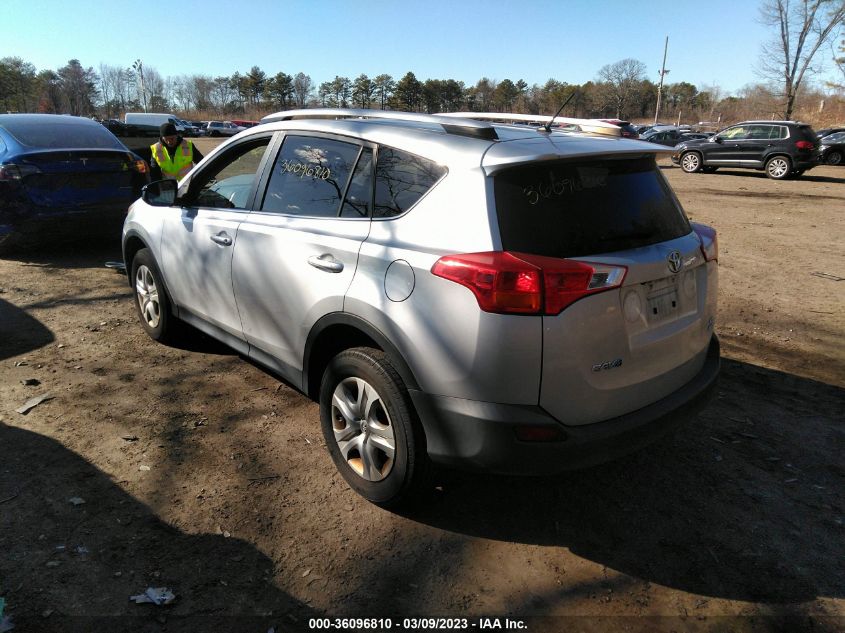 2014 TOYOTA RAV4 LE - JTMBFREV4E5029446