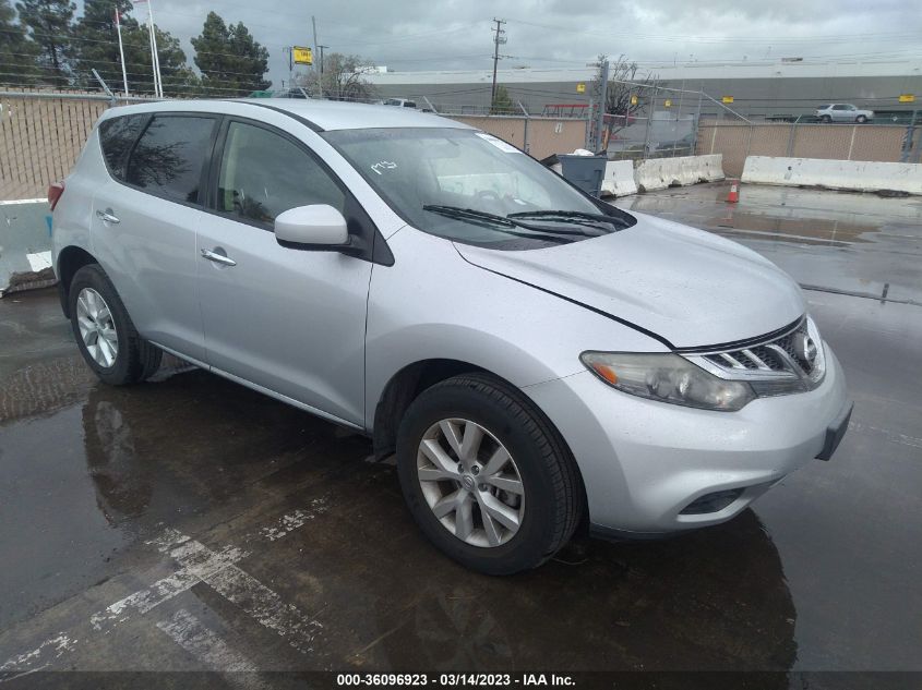 2013 NISSAN MURANO S - JN8AZ1MU3DW210564