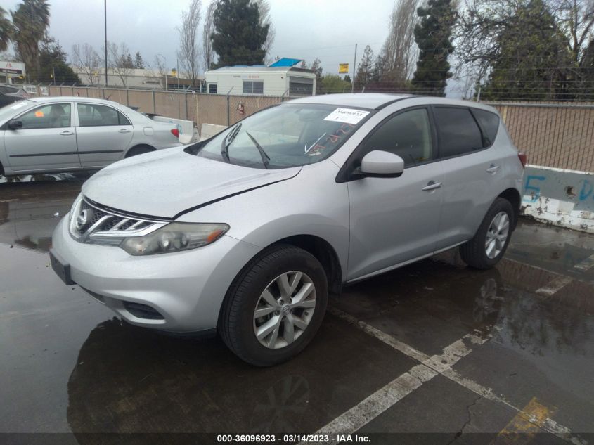 2013 NISSAN MURANO S - JN8AZ1MU3DW210564