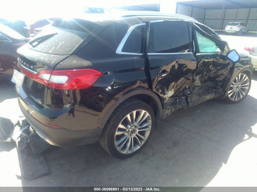 2017 LINCOLN MKX RESERVE - 2LMPJ6LR3HBL53979